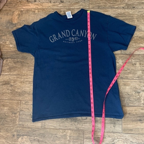 Adult unisex Grand Canyon National Park navy blue 100% cotton t-shirt - Picture 6 of 6